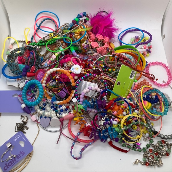 Other - Large Lot of Kids Jewelry for Wearing & Crafting